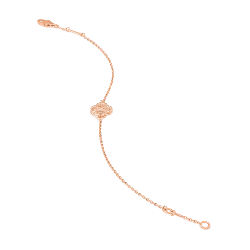 VCA CLOVER SINGLE FLOWER BRACELET